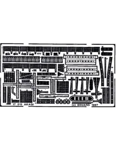 Flugzeugträger Akagi für Hasegawa Bausatz, 1/700 - Eduard Accessori...