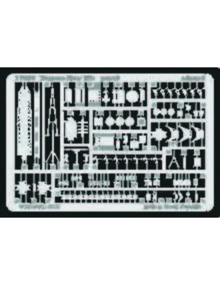 Schlachtschiff Yamato New Kit für Tamiya Bausatz 31113, 1/700 - Edu...