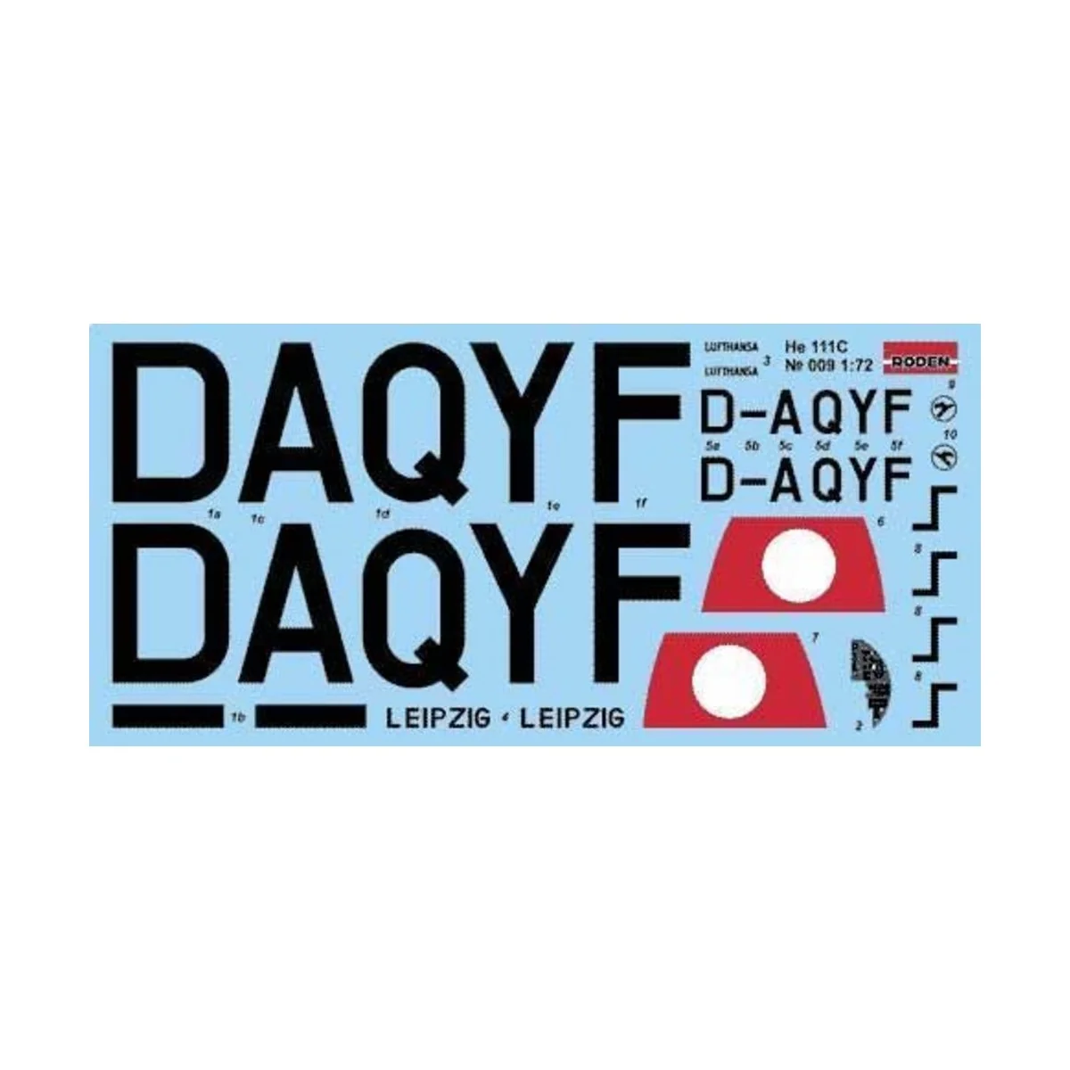 Heinkel He-111C, 1/72 - Roden 009