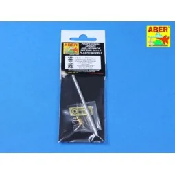 76 mm barrel with muzzle brake for M4A3E8 - Aber Models 35 L-186