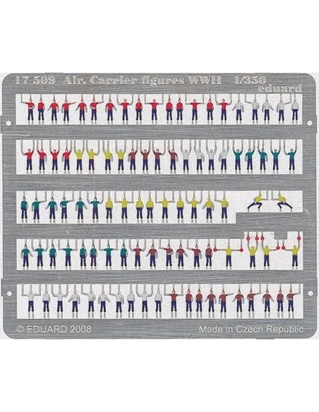 Air.Carrier Figures WWII, 1/350 - Eduard Accessories 17509