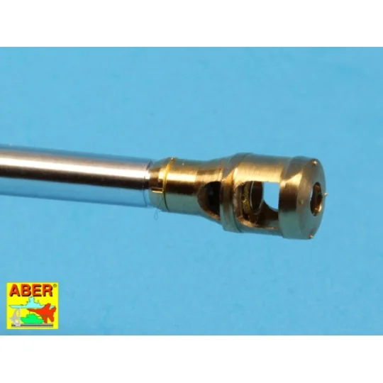 76 mm barrel with muzzle brake for M4A3E8 - Aber Models 35 L-186