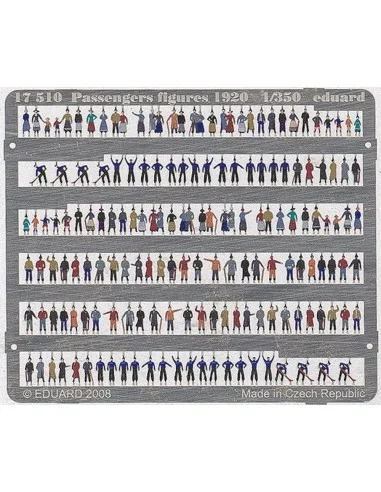 Passengers Figures 1920, 1/350 - Eduard Accessories 17510
