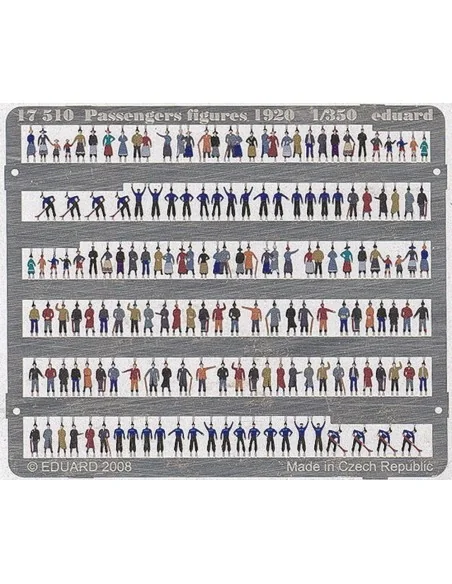 [NO_DESC] Passengers Figures 1920, 1/350 - Eduard Accessories 17510
