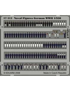 [NO_DESC] Naval Figures German WWII, 1/350 - Eduard Accessories 17511
