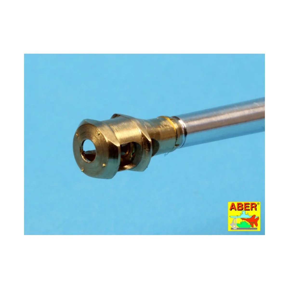 76 mm barrel with muzzle brake for M4A3E8 - Aber Models 35 L-186