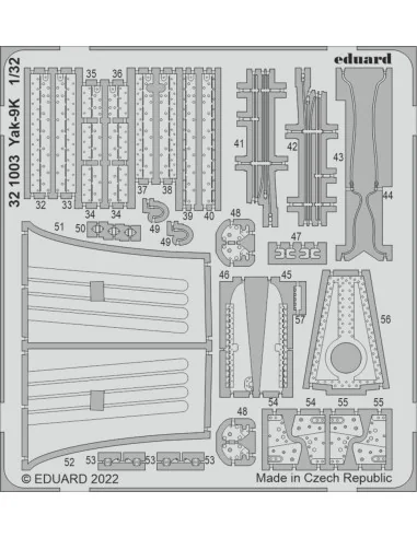 Yak-9K for ICM, 1/32 - Eduard Accessories 321003