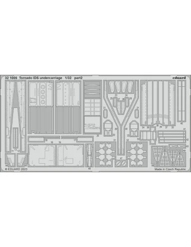 Tornado IDS undercarriage for ITALERI, 1/32 - Eduard Accessories 32...