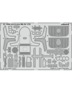 Hurricane Mk.IIb 1/32 REVELL, 1/32 - Eduard Accessories 321006
