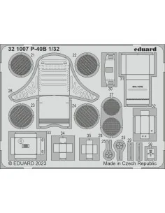 P-40B 1/32 GREAT WALL HOBBY, 1/32 - Eduard Accessories 321007