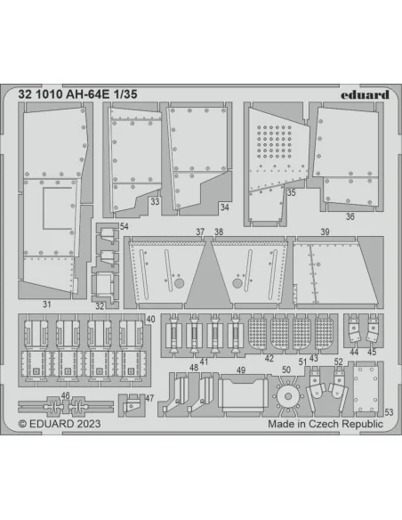 AH-64E 1/35 TAKOM, 1/35 - Eduard Accessories 321010