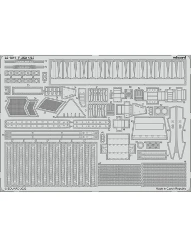 F-35A 1/32 TRUMPETER, 1/32 - Eduard Accessories 321011