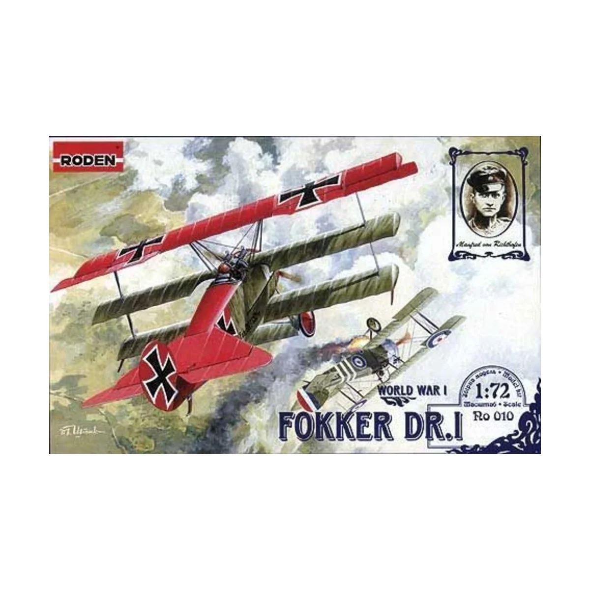 Fokker Dr.I, 1/72 - Roden 010
