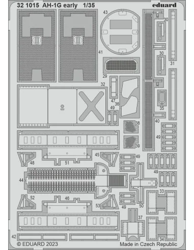AH-1G early, 1/35 - Eduard Accessories 321015