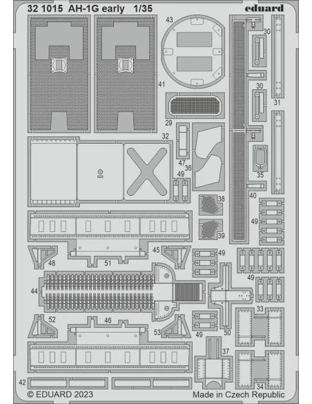 AH-1G early, 1/35 - Eduard Accessories 321015