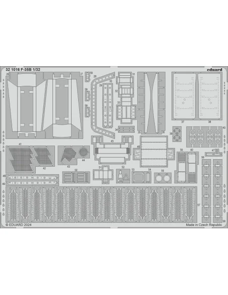 F-35B, 1/32 - Eduard Accessories 321016