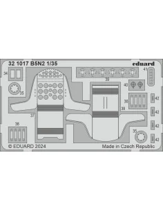 B5N2 BORDER MODEL, 1/35 - Eduard Accessories 321017