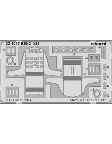 B5N2 BORDER MODEL, 1/35 - Eduard Accessories 321017