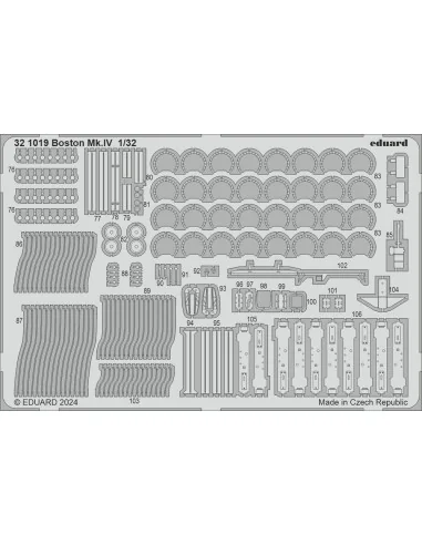 Boston Mk.IV HKM, 1/32 - Eduard Accessories 321019