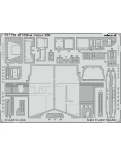 Bf 109F-4 HOBBY 2000 / HASEGAWA, 1/32 - Eduard Accessories 321023
