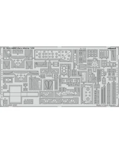 A6M2 Zero interior TAMIYA, 1/32 - Eduard Accessories 321024
