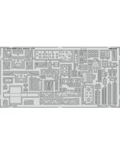A6M5 Zero interior TAMIYA, 1/32 - Eduard Accessories 321025
