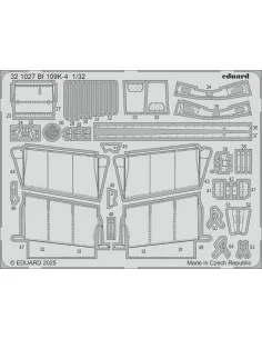 Bf 109K-4 1/32 for Kotare, 1/32 - Eduard Accessories 321027