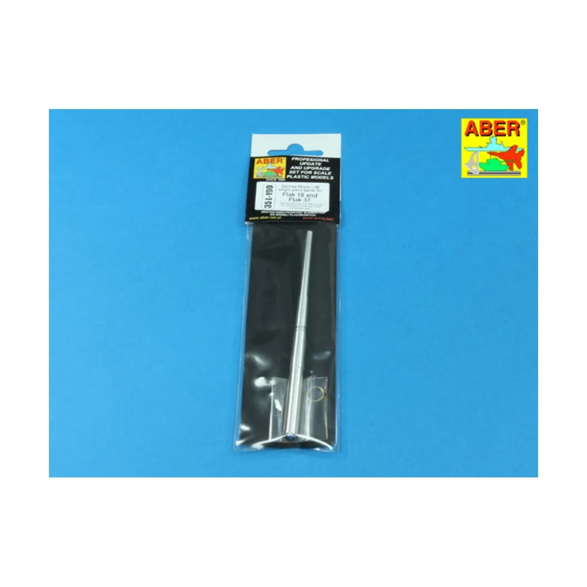 German 88mm L/56 single-piece barrel for Flak 18/37, 1/35 - Aber Mo...