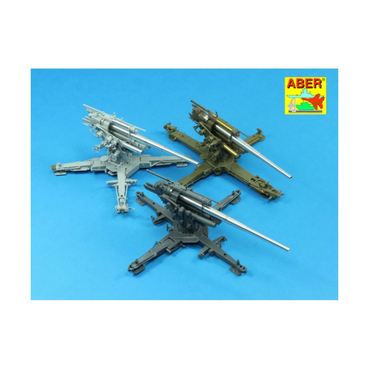 German 88mm L/56 single-piece barrel for Flak 18/37, 1/35 - Aber Mo...