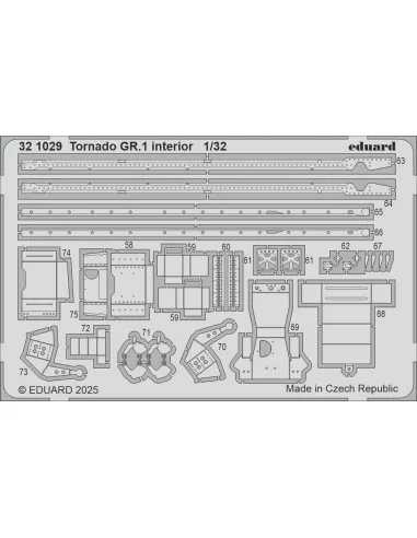 Tornado GR.1 interior for Italeri, 1/32 - Eduard Accessories 321029