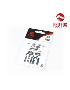 1/48 F/A-18B Hornet (for Kinetic kit), 1/48 - Red Fox Studio RFSQS-...
