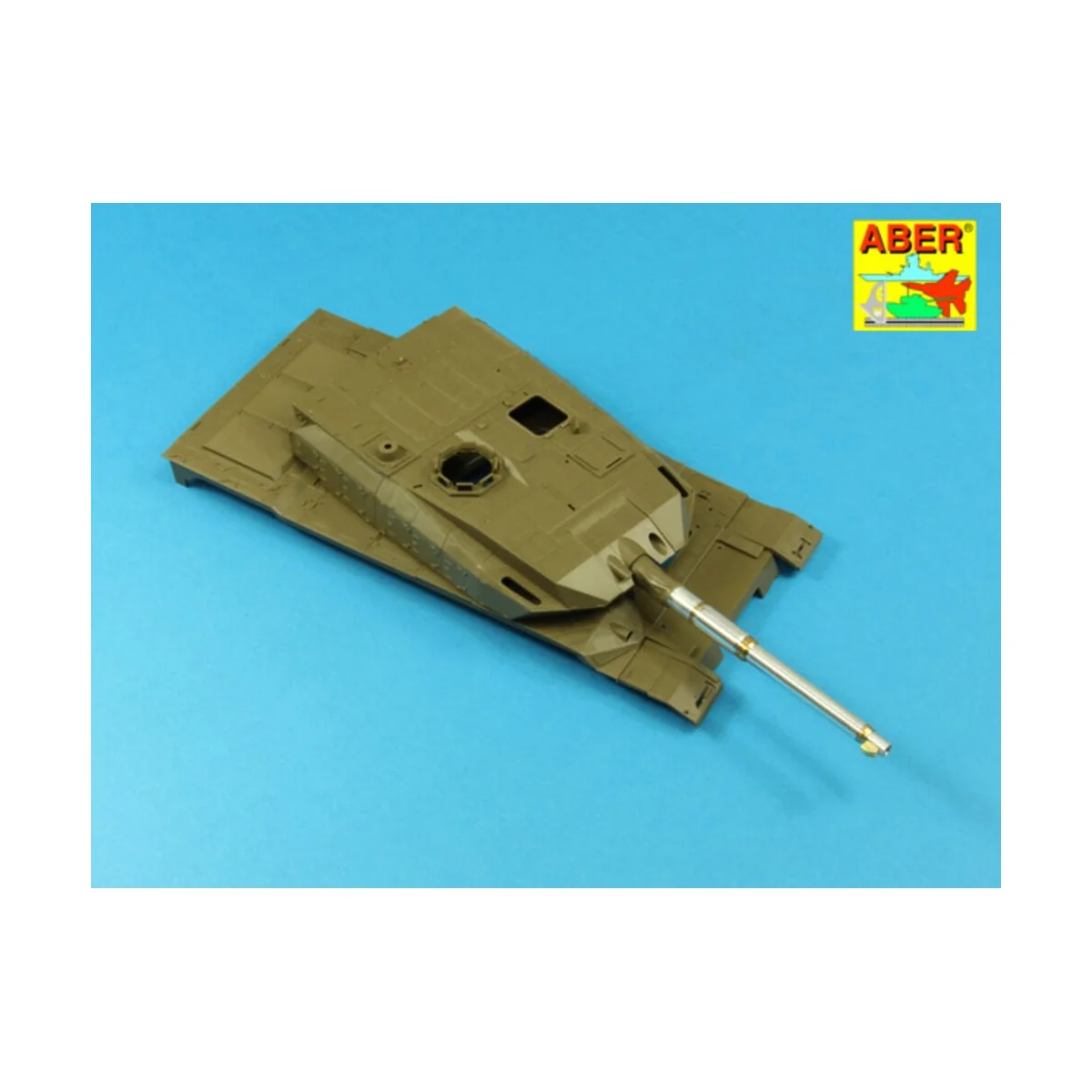 120 mm L/44 Smoothbore gun barrel forType 10 Tank - Aber Models 35 ...