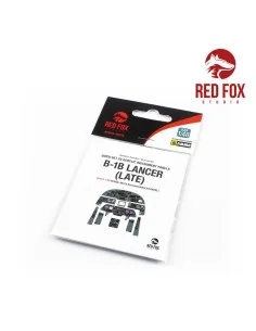 1/48 Rockwell B-1B Lancer (Late) (for Revell kit), 1/48 - Red Fox S...
