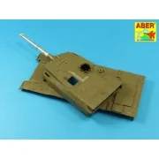 120 mm L/44 Smoothbore gun barrel forType 10 Tank - Aber Models 35 ...