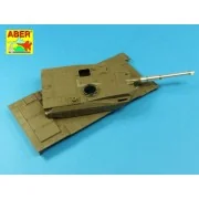 120 mm L/44 Smoothbore gun barrel forType 10 Tank - Aber Models 35 ...