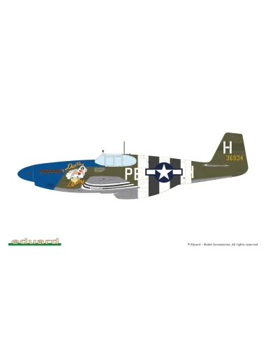 P-51B Mustang, 1/32 - Eduard Plastic Kits 932011