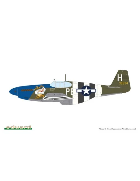 P-51B Mustang, 1/32 - Eduard Plastic Kits 932011