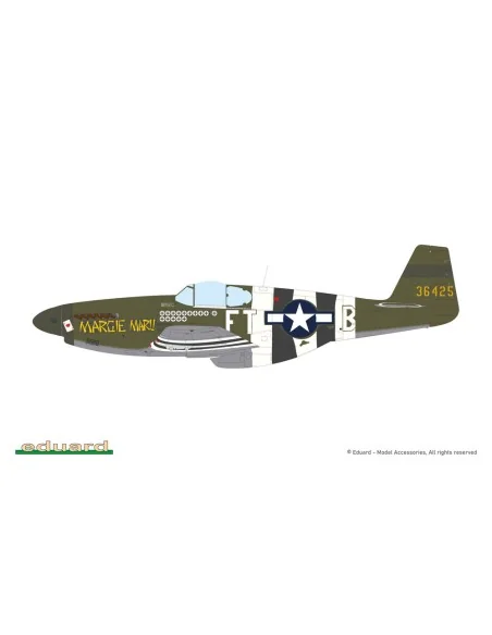 P-51B Mustang, 1/32 - Eduard Plastic Kits 932011