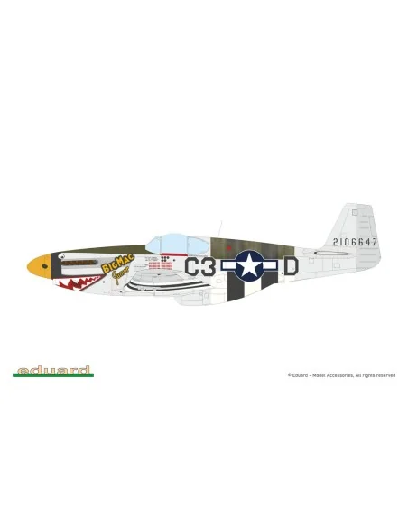 P-51B Mustang, 1/32 - Eduard Plastic Kits 932011