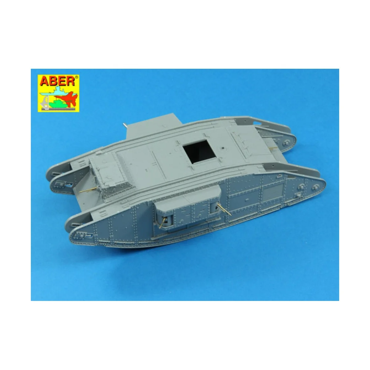 Barrels for British WWI Tank Mk.V - Aber Models 35 L-197