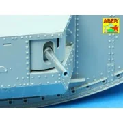 Barrels for British WWI Tank Mk.V - Aber Models 35 L-197