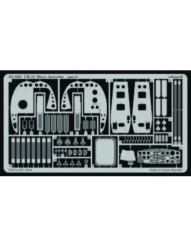 UH-1C Huey interior, 1/35 - Eduard Accessories 32086