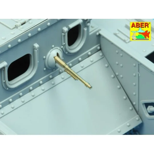 Barrels for British WWI Tank Mk.V - Aber Models 35 L-197