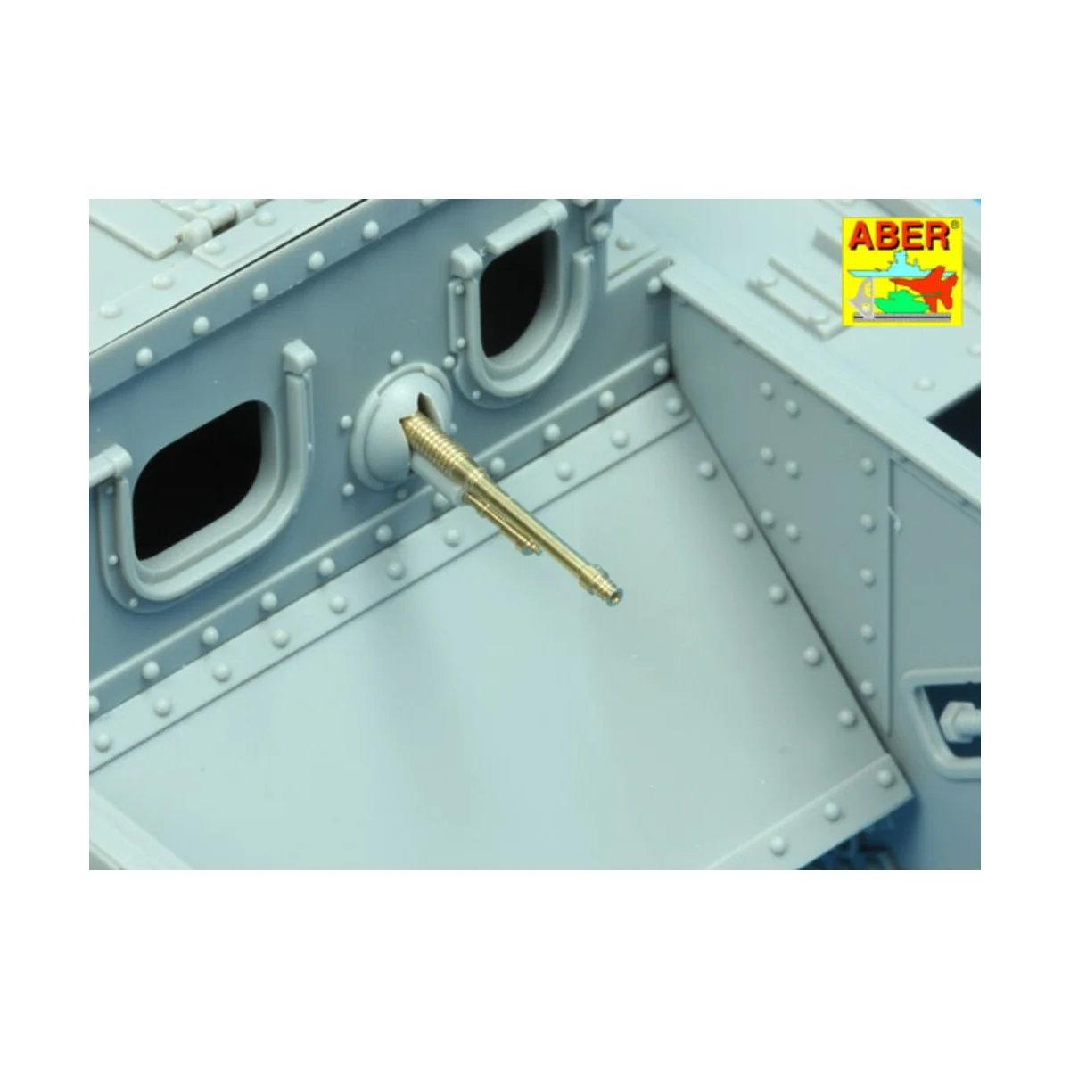 Barrels for British WWI Tank Mk.V, 1/35 - Aber Models 35 L-197 Barrels for British WWI Tank Mk.V, 1/35 - Aber Models 35 L-197