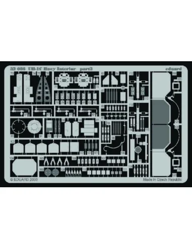 UH-1C Huey interior, 1/35 - Eduard Accessories 32086