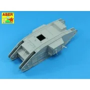 Barrels for British WWI Tank Mk.V - Aber Models 35 L-197