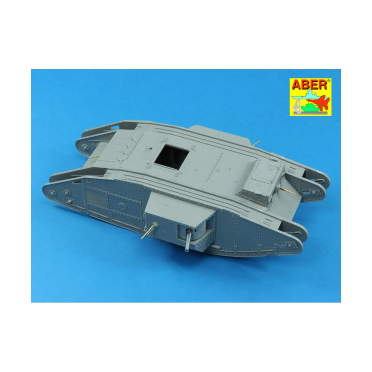 Barrels for British WWI Tank Mk.V - Aber Models 35 L-197