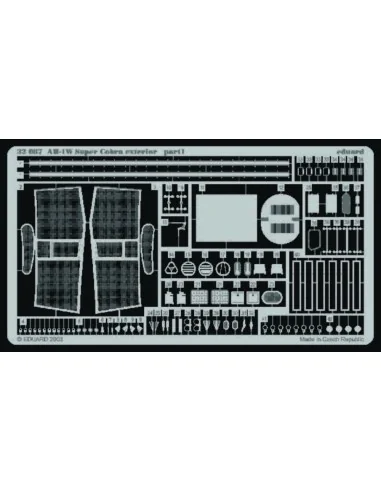 [NO_DESC] AH-1W Super Cobra Exterior für Academy Bausatz, 1/35 - Ed...