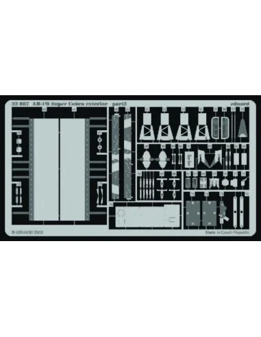AH-1W Super Cobra Exterior für Academy Bausatz, 1/35 - Eduard Acces...