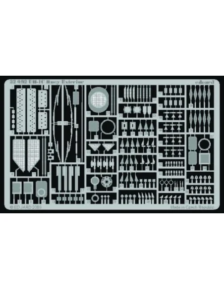 UH-1C Huey Exterior für Academy Bausatz, 1/35 - Eduard Accessories ...